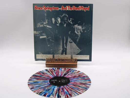 Bruce Springsteen "And The Band Played" Live at The Agora Cleveland 1974 Splatter Color Viny BLV