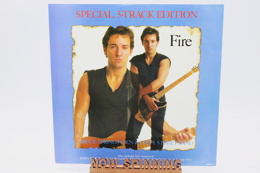 Bruce Springsteen - Fire - Record 12" import 5 defining songs - near mint 1987