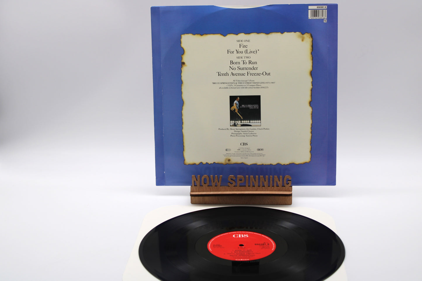 Bruce Springsteen - Fire - Record 12" import 5 defining songs - near mint 1987
