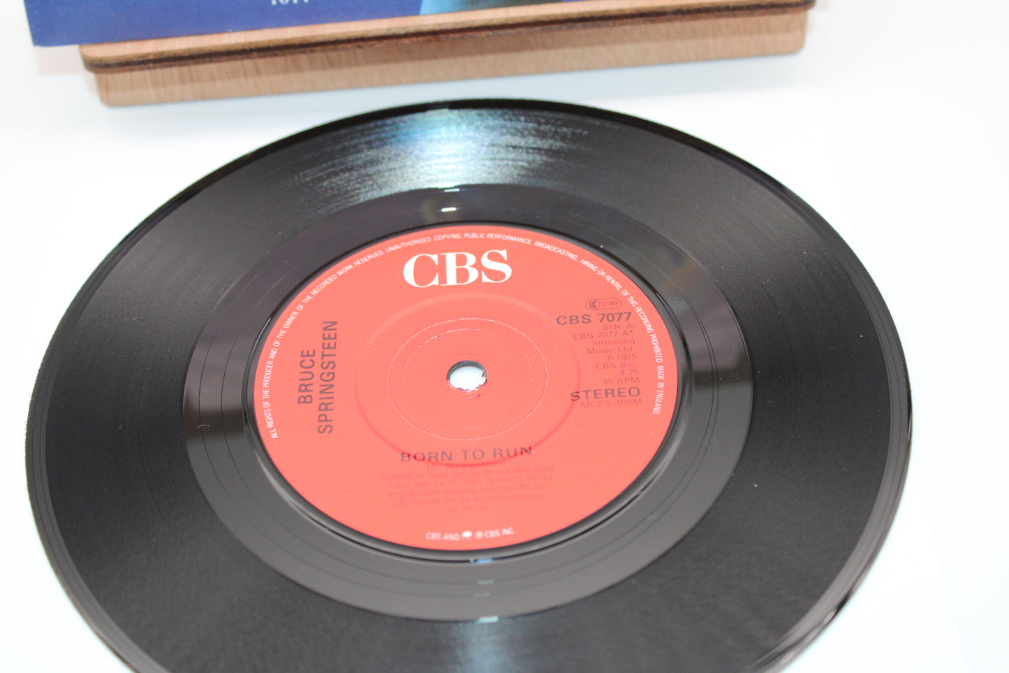 Bruce Springsteen - Born To Run -45 Record with Picture Sleeve Near Mint - UK Import