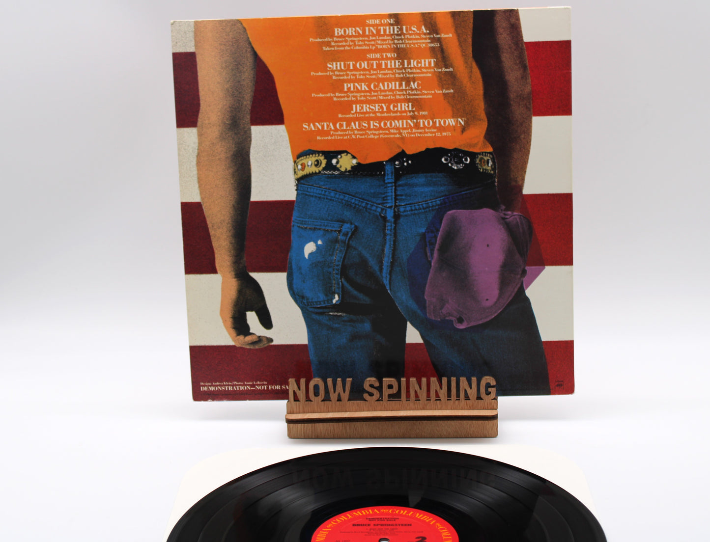 Bruce Springsteen - Promo Vinyl 12" - BITUSA - Demonstration Not For Sale / Not the "remix"
