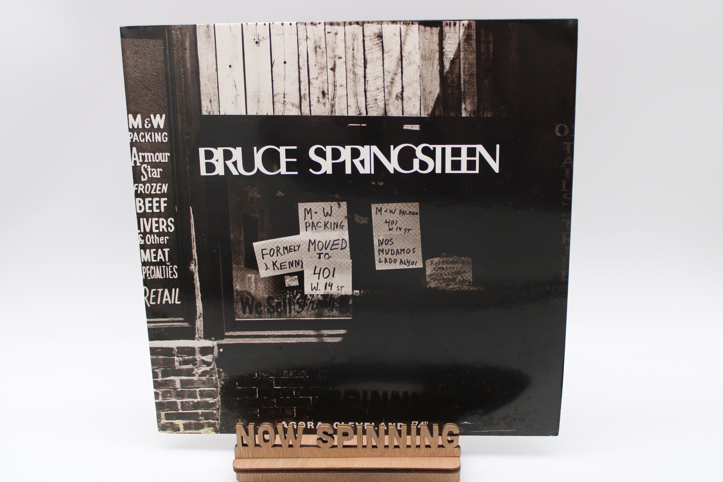 Bruce Springsteen - ACETATE - Agora Cleveland '74 Bootleg Vinyl Japan LP - Rare Metal Acetate - Collectible