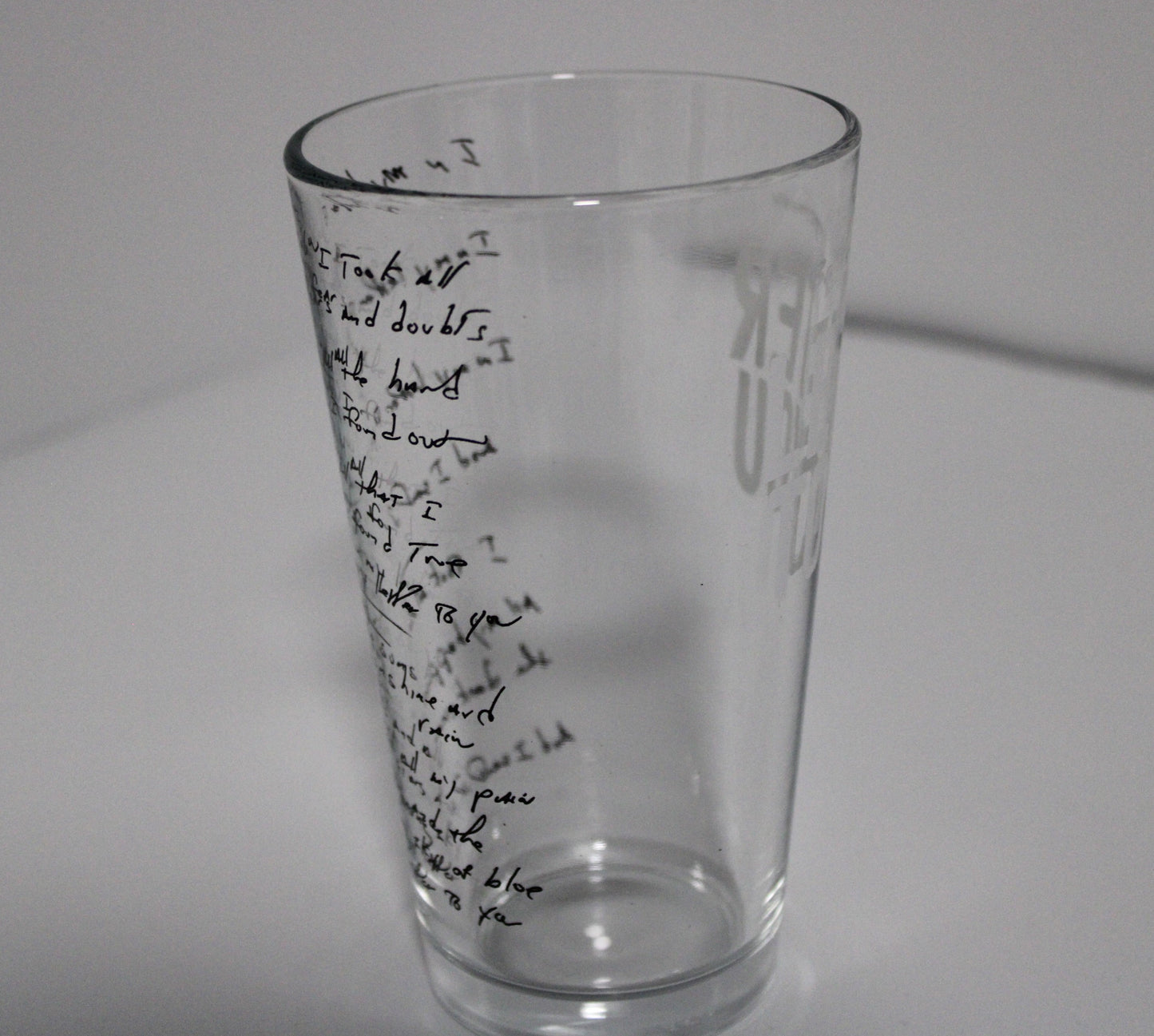 BRUCE SPRINGSTEEN - LETTER TO YOU – Brand New in Box - 16oz. Pint Glass – Official Thrill Hill