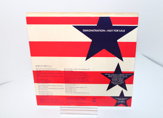 Bruce Springsteen Born In The U.S.A. - picture sleeve DEMO 45 record 1984