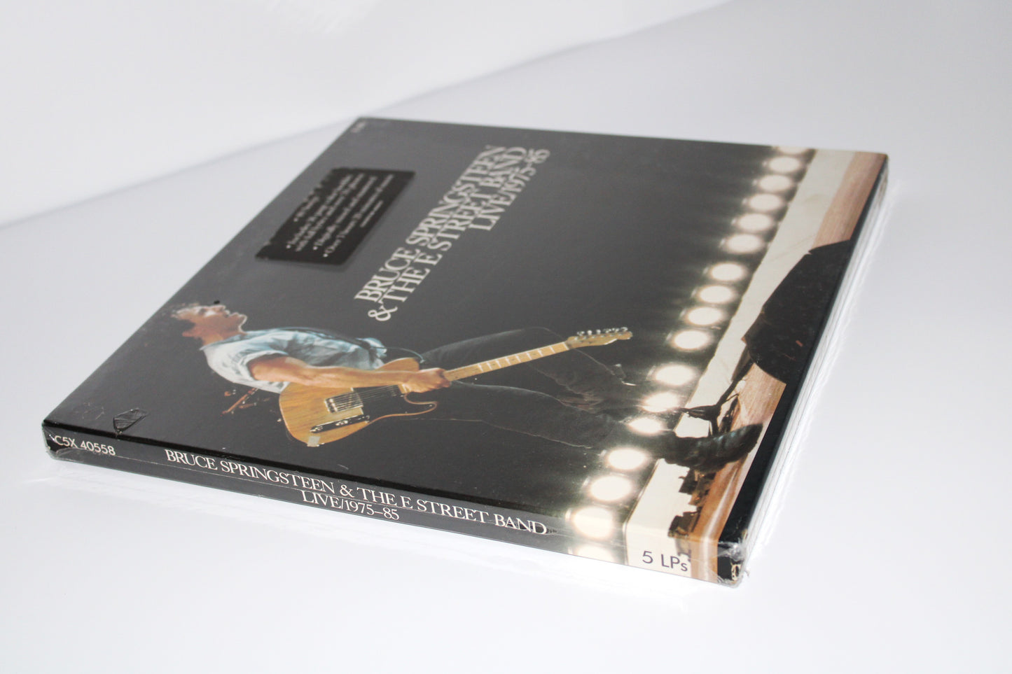 Bruce Springsteen SEALED "Live 1975-85" SEALED Box Set - 5 Vinyl Record LPs