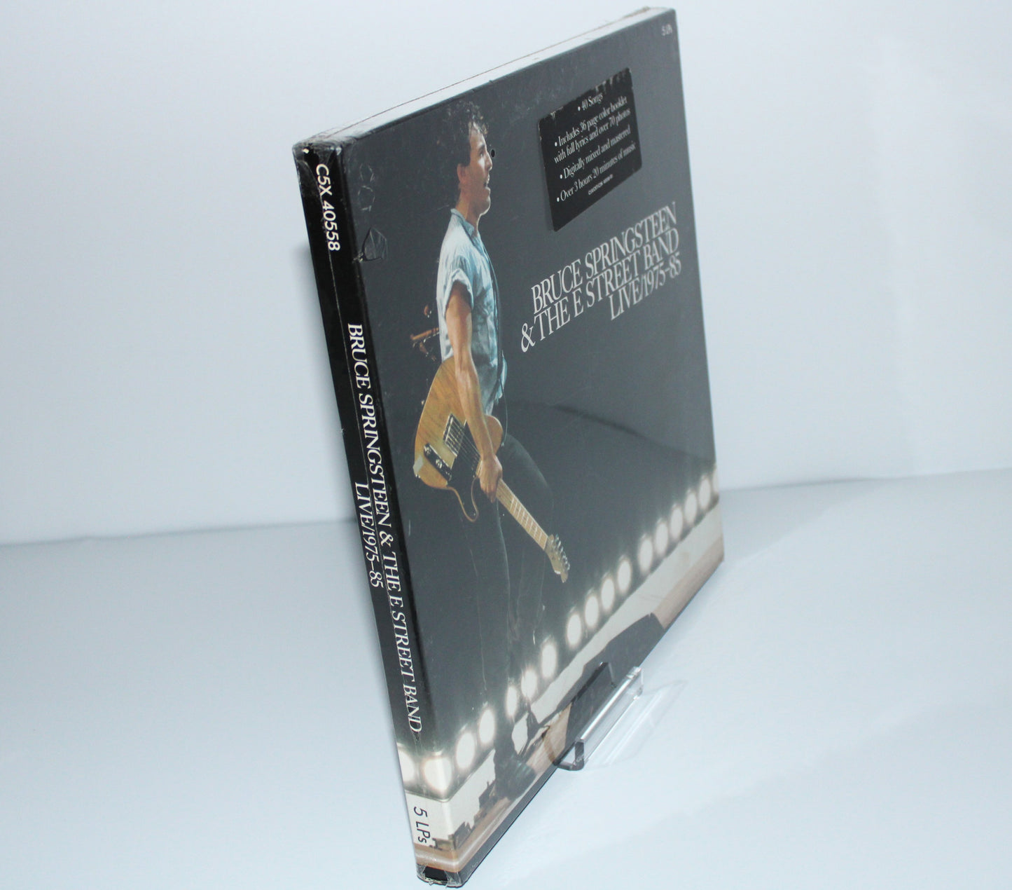 Bruce Springsteen SEALED "Live 1975-85" SEALED Box Set - 5 Vinyl Record LPs