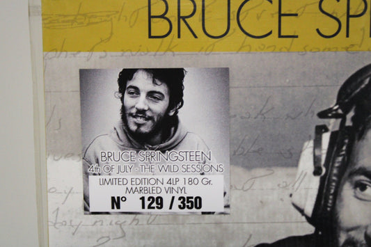Bruce Springsteen "4th Of July - The Wild Sessions" 4 LP Unofficial Vinyl Records - Box Set - Limited Edition