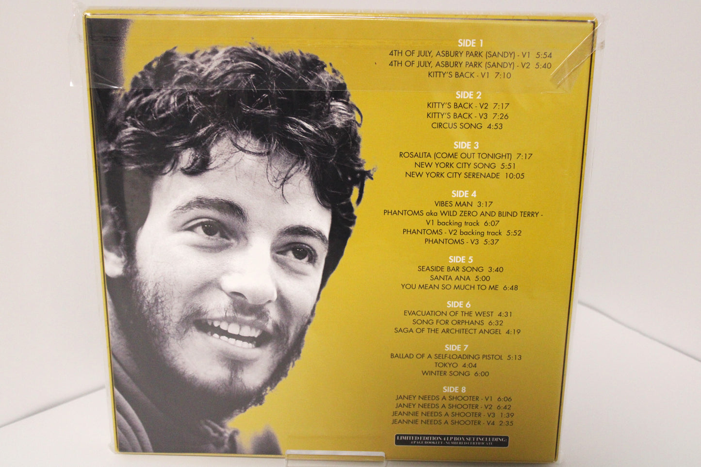 Bruce Springsteen "4th Of July - The Wild Sessions" 4 LP Unofficial Vinyl Records - Box Set - Limited Edition