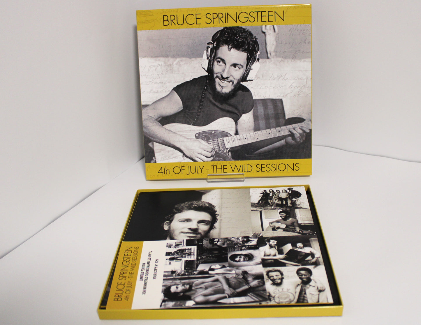 Bruce Springsteen "4th Of July - The Wild Sessions" 4 LP Unofficial Vinyl Records - Box Set - Limited Edition