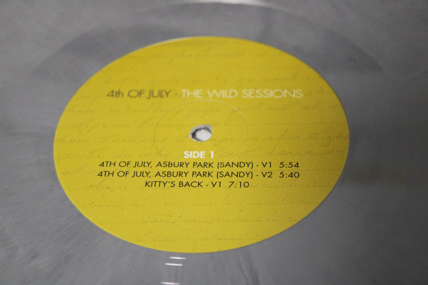 Bruce Springsteen "4th Of July - The Wild Sessions" 4 LP Unofficial Vinyl Records - Box Set - Limited Edition