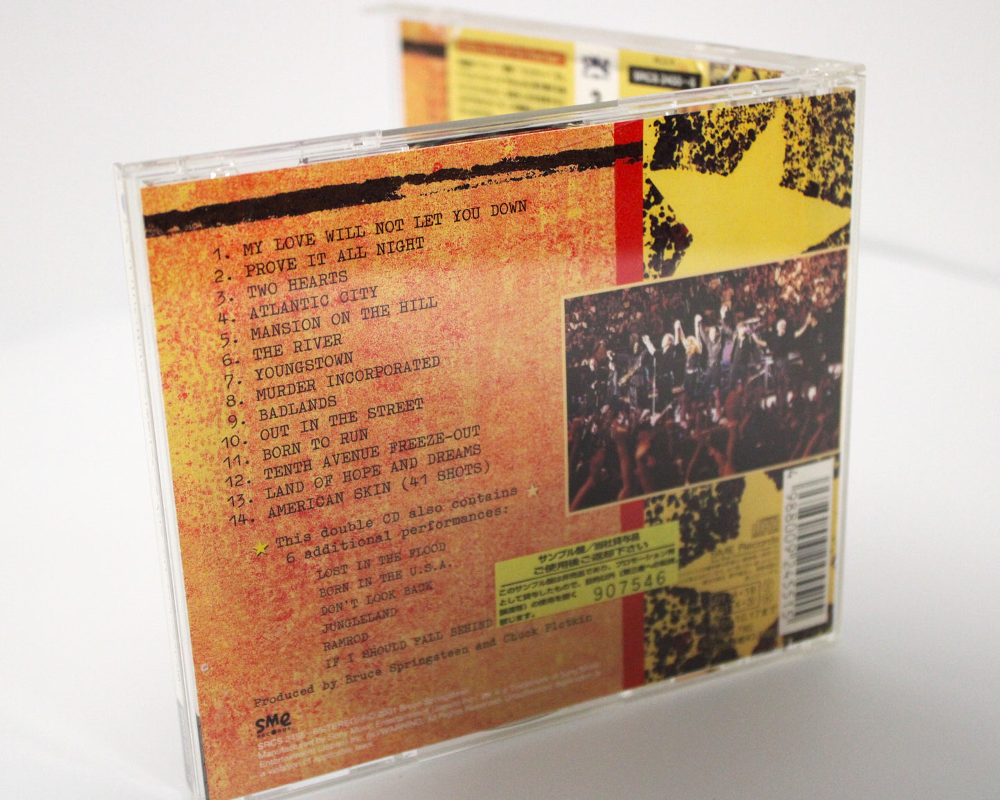 Bruce Springsteen & ESB JAPAN PROMO "Live In New York City" 2001 CD/Japan Promo Numbered