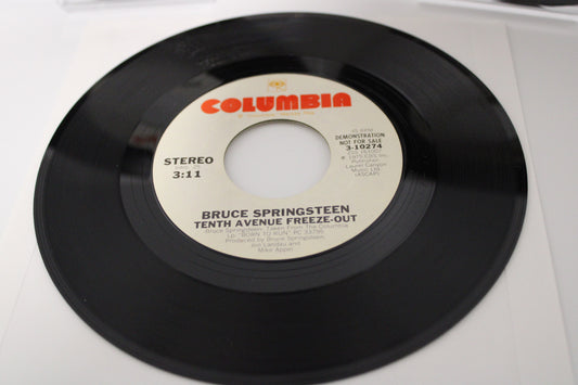 Bruce Springsteen – 3 DEMO 45 Records - Badlands, Prove It All Night, 10th Ave
