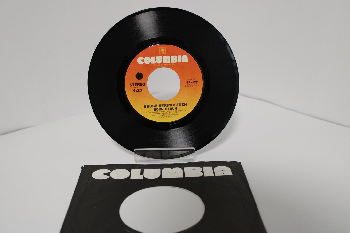 Bruce Springsteen – BORN TO RUN - 45 Record Single 1975 Near Mint collectible