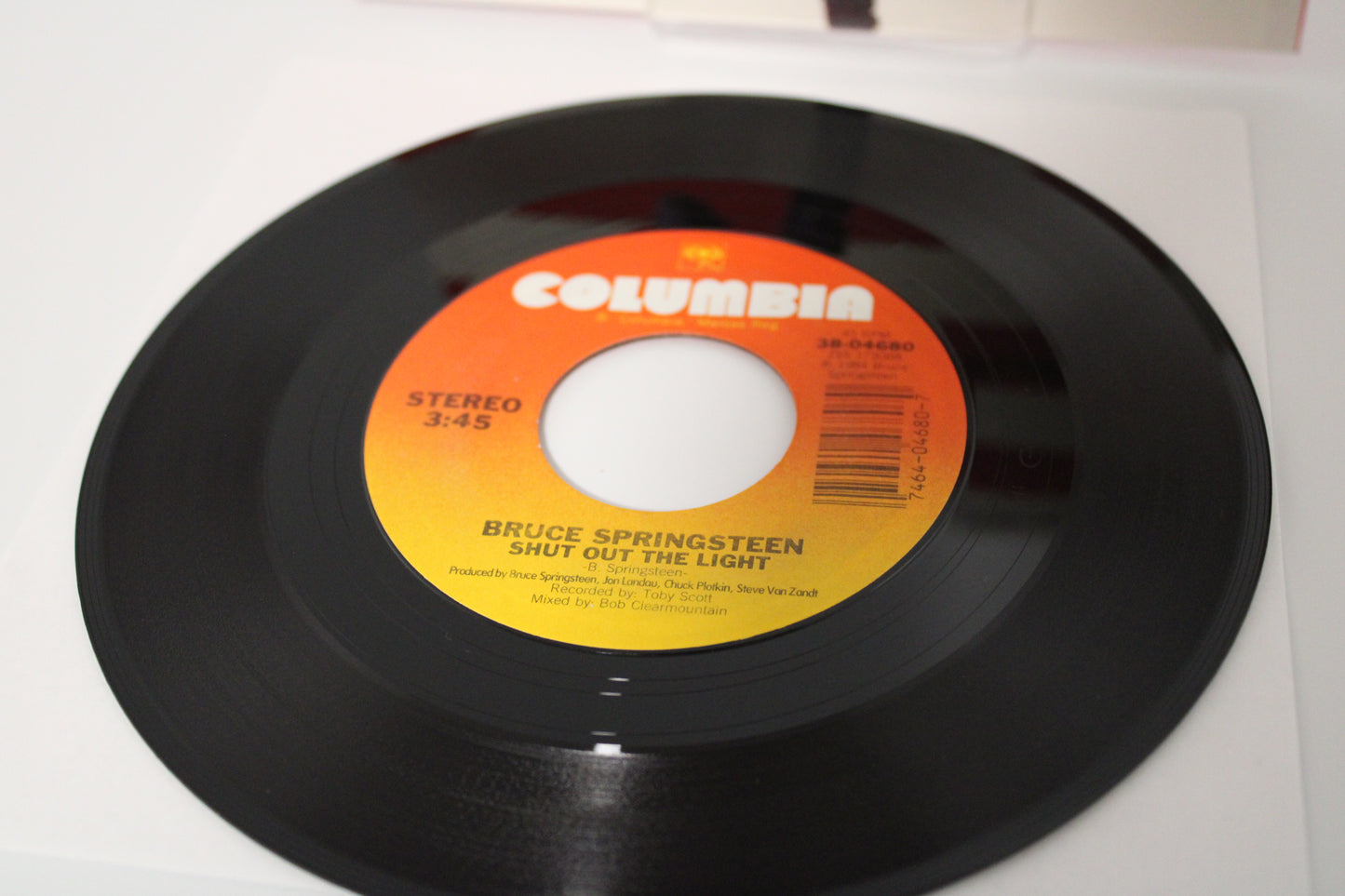 Bruce Springsteen - Born In The U.S.A. - picture sleeve 45 record near perfect collectible