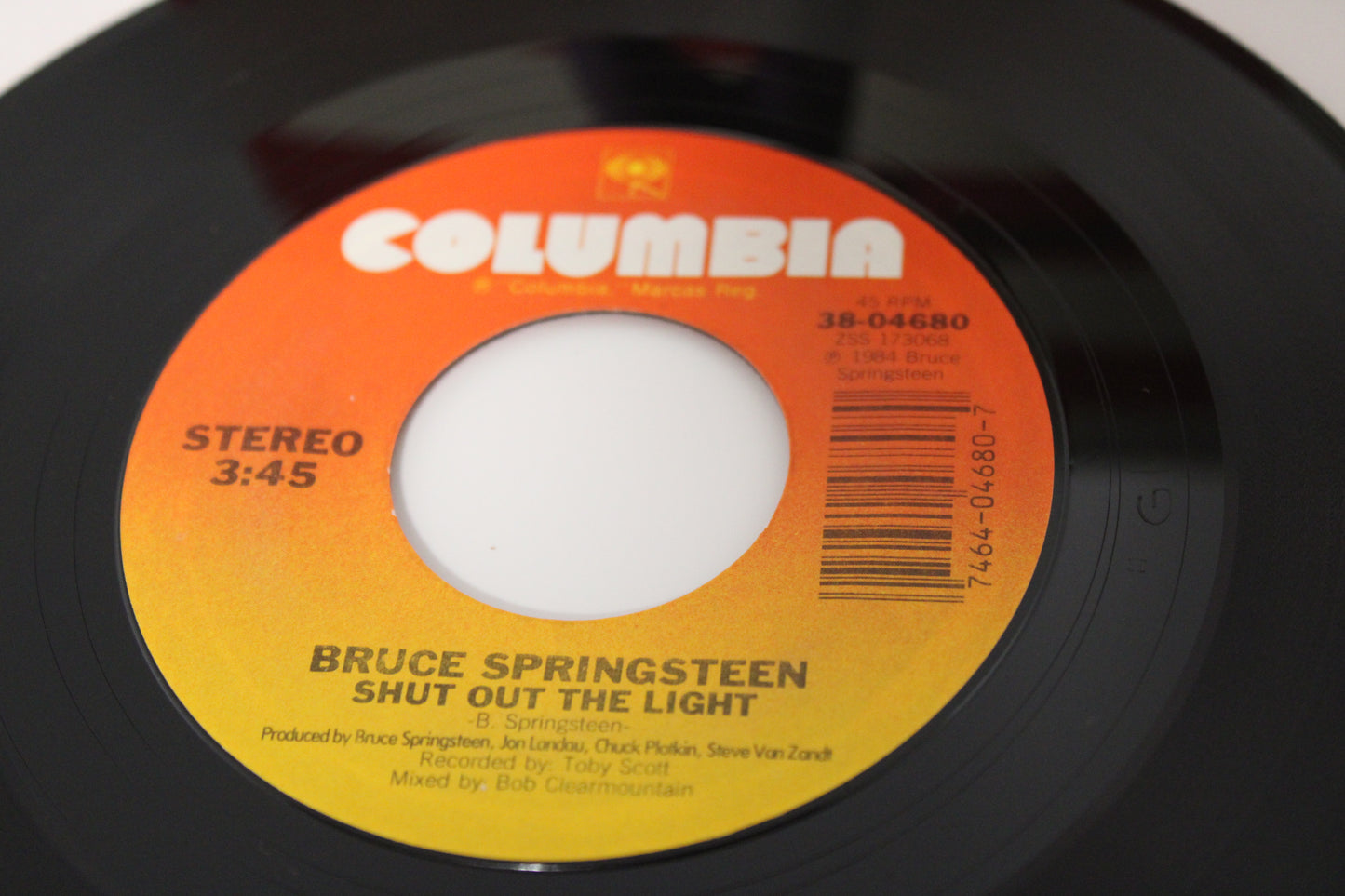 Bruce Springsteen - Born In The U.S.A. - picture sleeve 45 record near perfect collectible