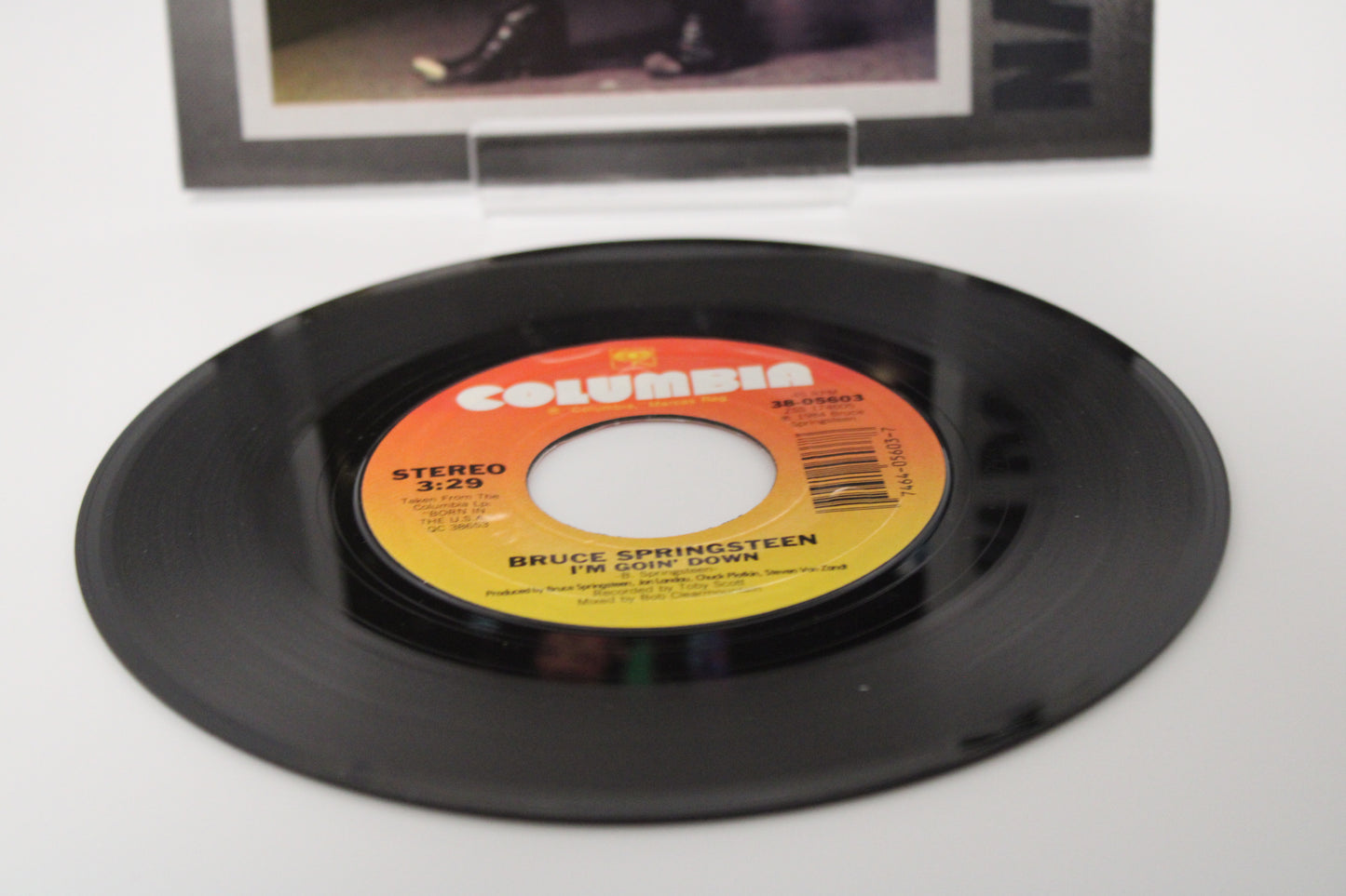 Bruce Springsteen – I'm Goin Down & Janey Don't You Lose Heart - 45 Record Single