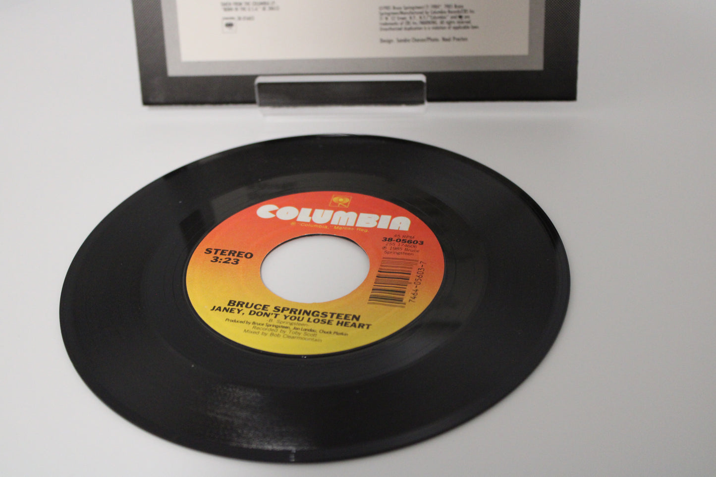 Bruce Springsteen – I'm Goin Down & Janey Don't You Lose Heart - 45 Record Single