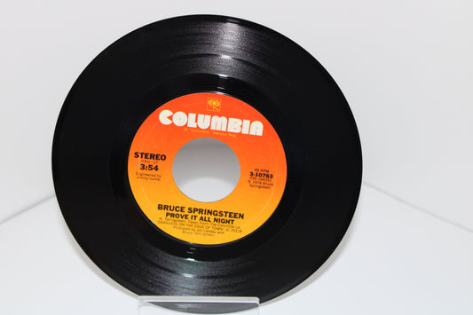 Bruce Springsteen –  PROVE IT ALL NIGHT - 45 Record 7" Single 1978