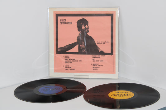 Bruce Springsteen -- 1978 Live at The Roxy Hollywood 2LPs Unofficial Belgium