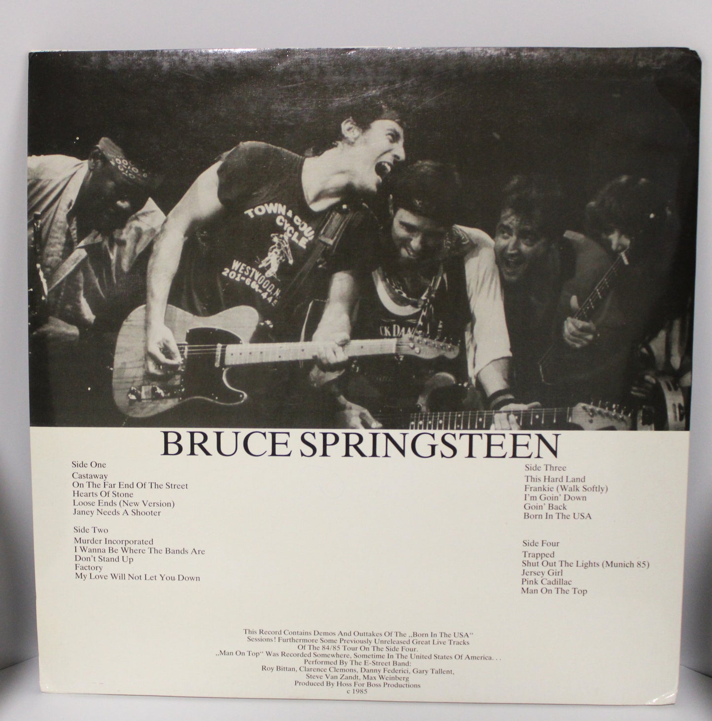 Bruce Springsteen "Castaway" 2 Vinyl LPs Unofficial Demo & Outtakes from BITUSA Sessions