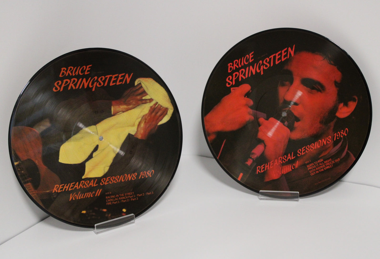 Bruce Springsteen - Rehearsal Sessions 1980 Vol. I & Vol. 2 - Rare Picture Vinyl Unofficial