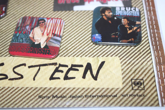 Bruce Springsteen - SEALED - Japan PIN Badge Collectible Set Original Sony Promo for Tour