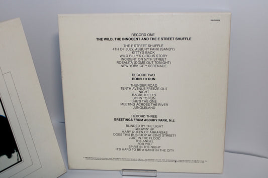 Bruce Springsteen NEW ZEALAND Box Set CBS Records 1980 Vinyl 3 LP Excellent+ Rare Collectible