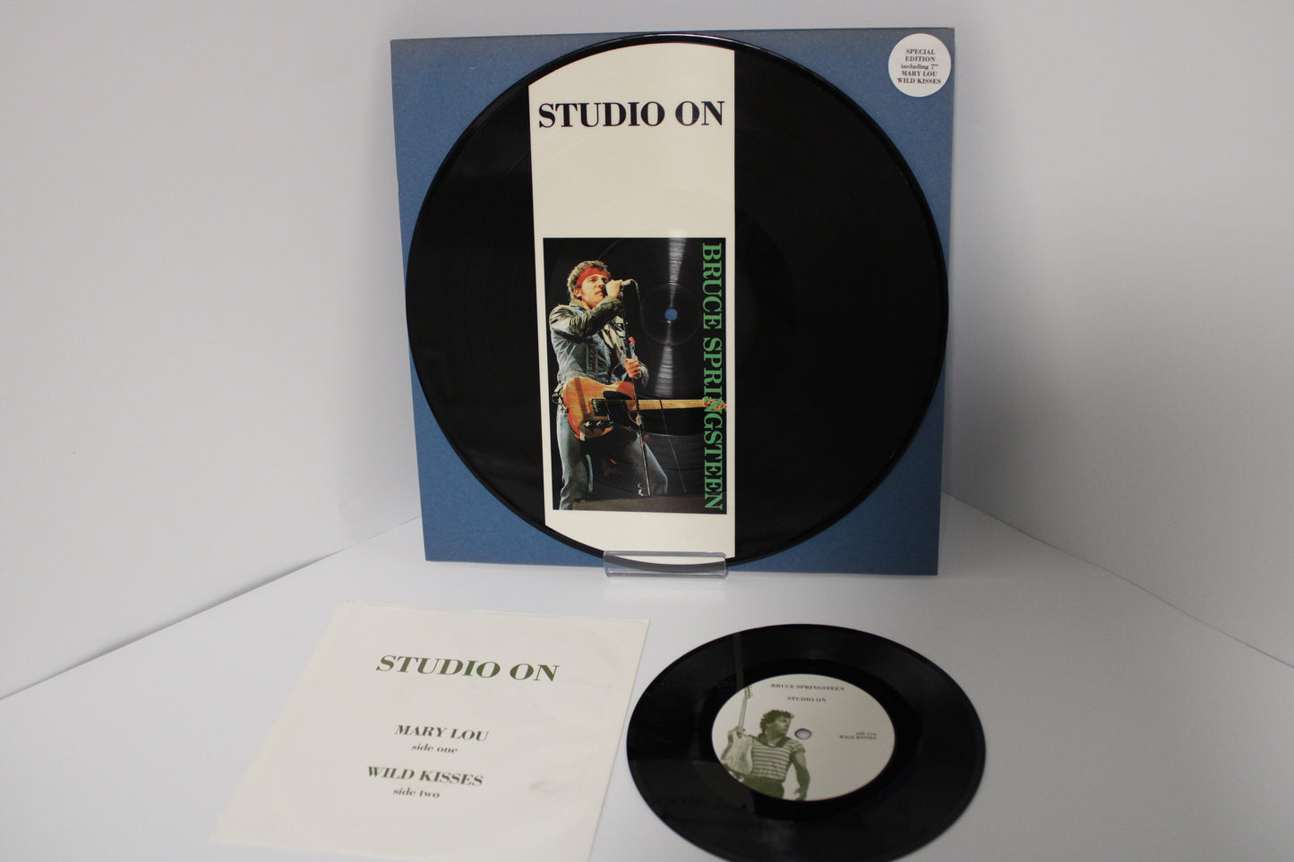 Bruce Springsteen "Studio On" Limited Ed. Picture 12" LP & 7" Vinyl Unofficial