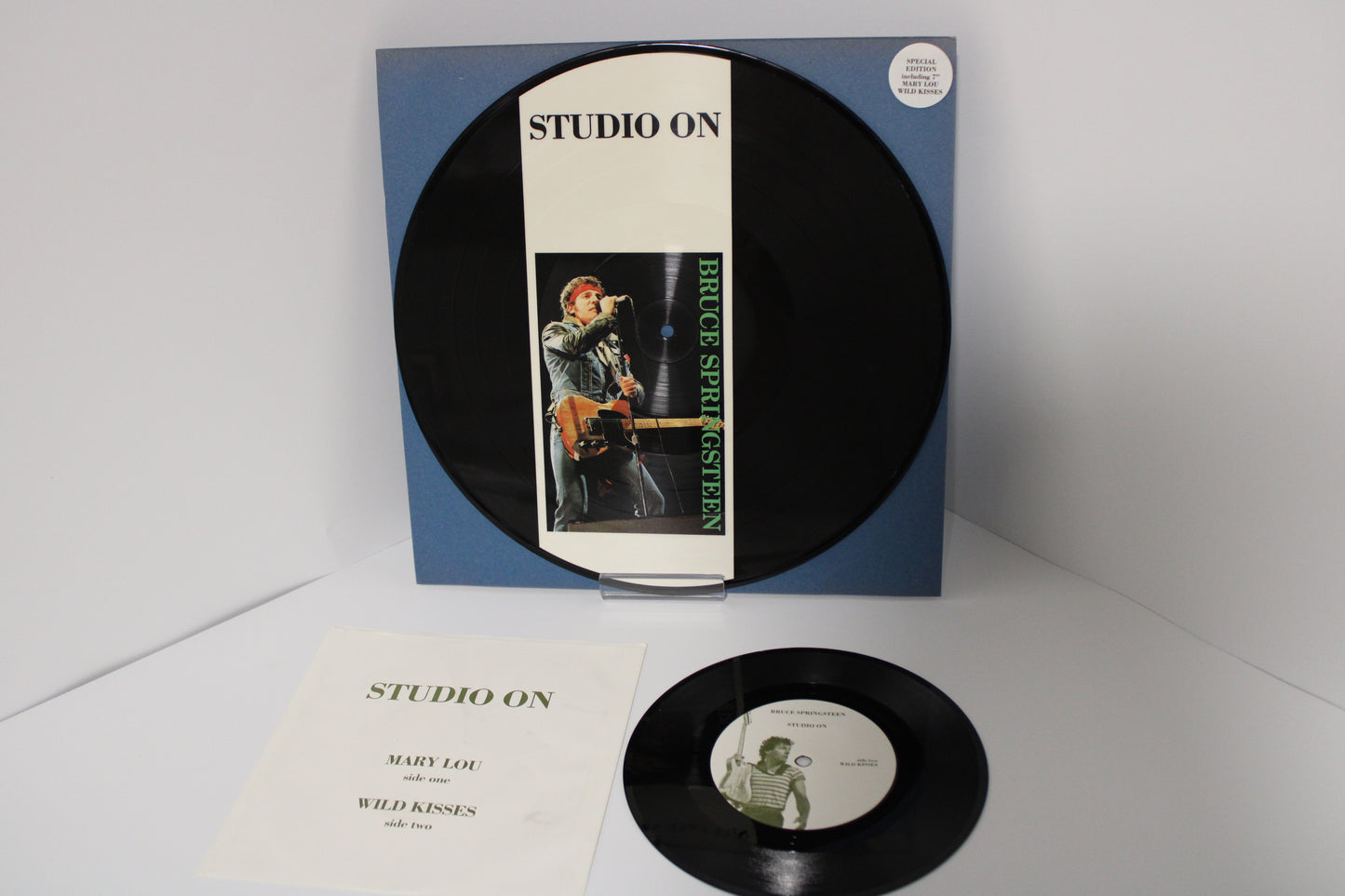 Bruce Springsteen "Studio On" Limited Ed. Picture 12" LP & 7" Vinyl Unofficial