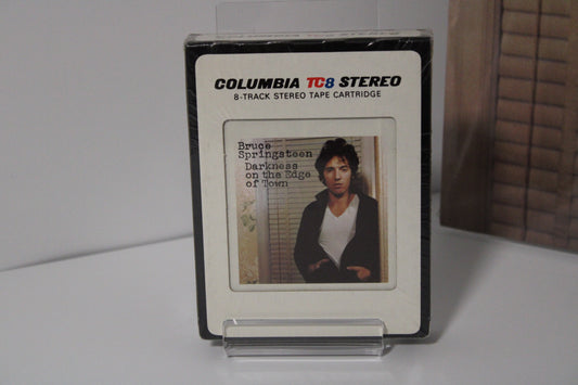 Bruce Springsteen SEALED "Darkness On The Edge Of Town" LP Record, 8-Track & Cassette Bundle SEALED