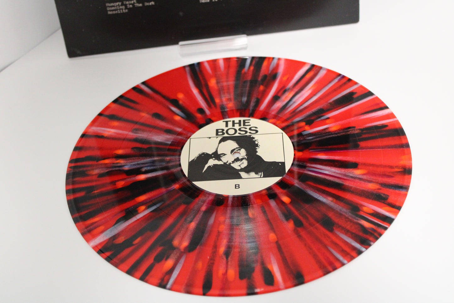 Bruce Springsteen - LAST WARM UP - Red Marble Splatter Bootleg Vinyl