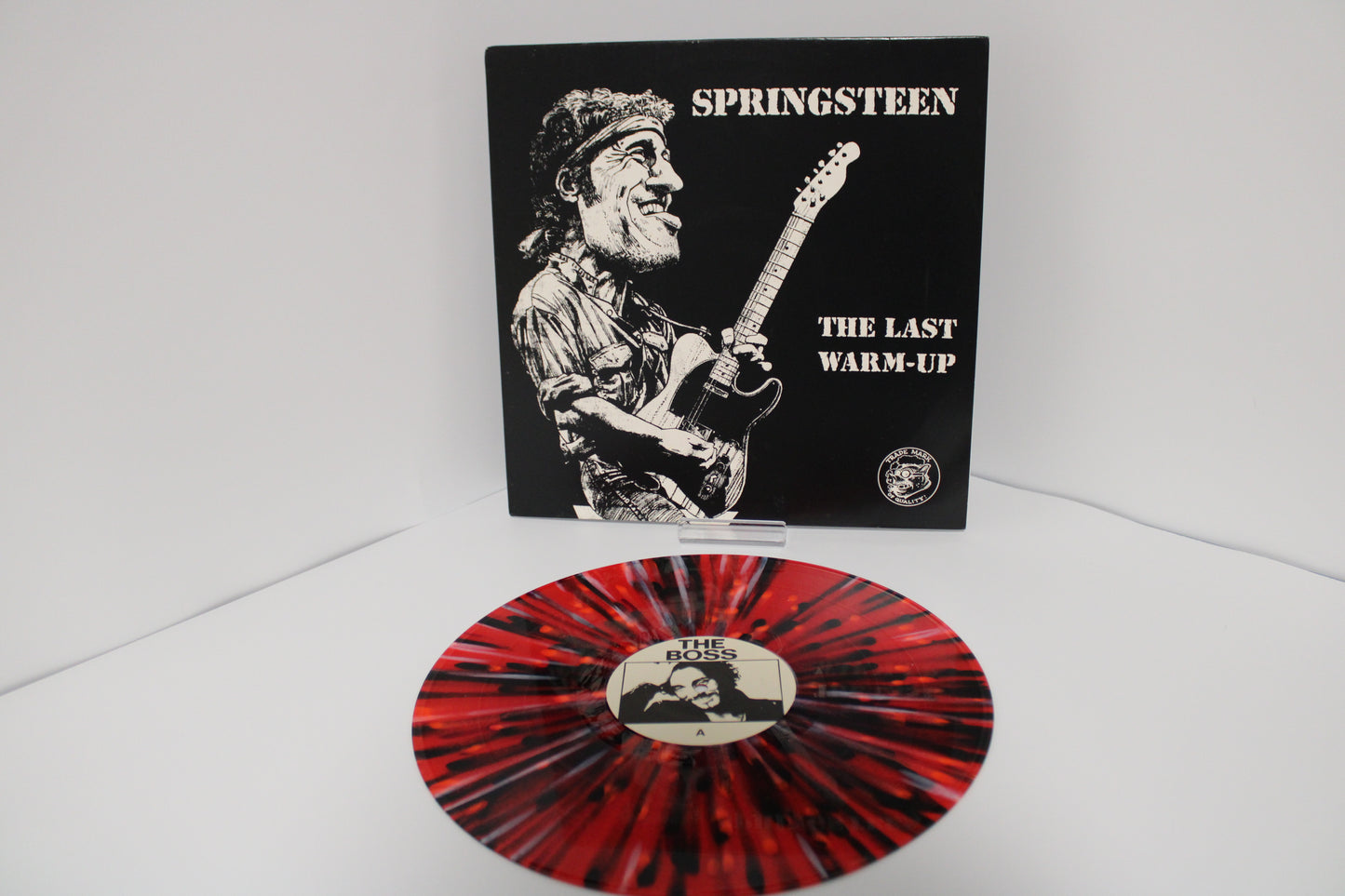 Bruce Springsteen - LAST WARM UP - Red Marble Splatter Bootleg Vinyl