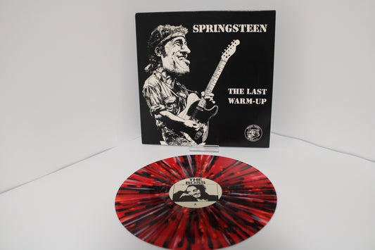 Bruce Springsteen - LAST WARM UP - Red Marble Splatter Bootleg Vinyl