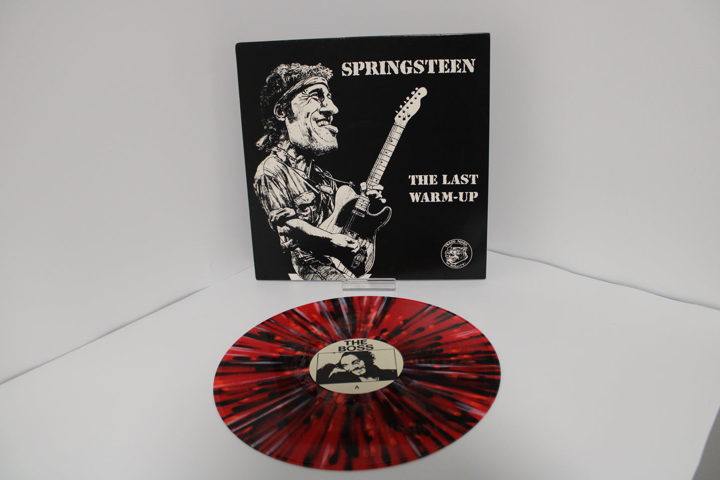Bruce Springsteen - LAST WARM UP - Red Marble Splatter Bootleg Vinyl
