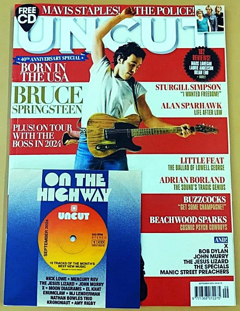 Bruce Springsteen UNCUT Collectible Edition with CD - Springsteen Cover Story