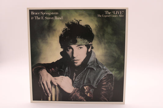 Bruce Springsteen & The E Street Band - Japan Vinyl "The Live The Legend Comes Alive" Promo Near Mint