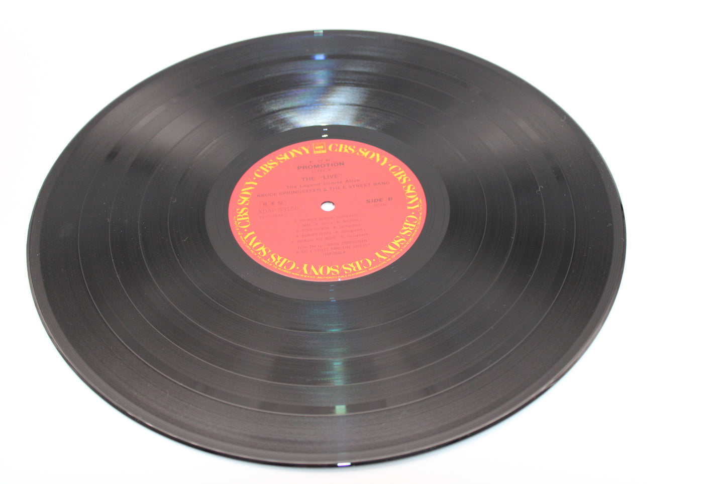 Bruce Springsteen & The E Street Band - Japan Vinyl "The Live The Legend Comes Alive" Promo Near Mint