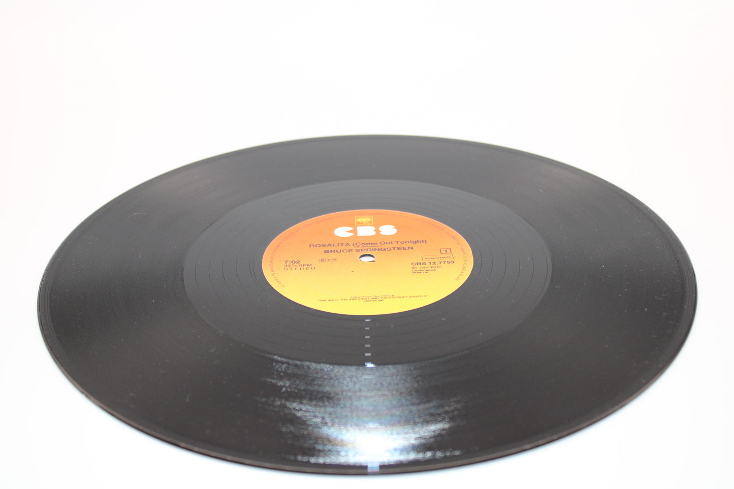 Bruce Springsteen Rosalita 12" Vinyl EP - Holland CBS Records 1979 Racing In The Street