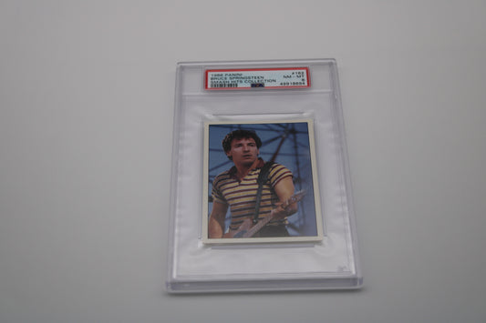 Panini - Bruce Springsteen 1986 Smash Hits Collection #162 NM-MT PSA graded 8 / none higher