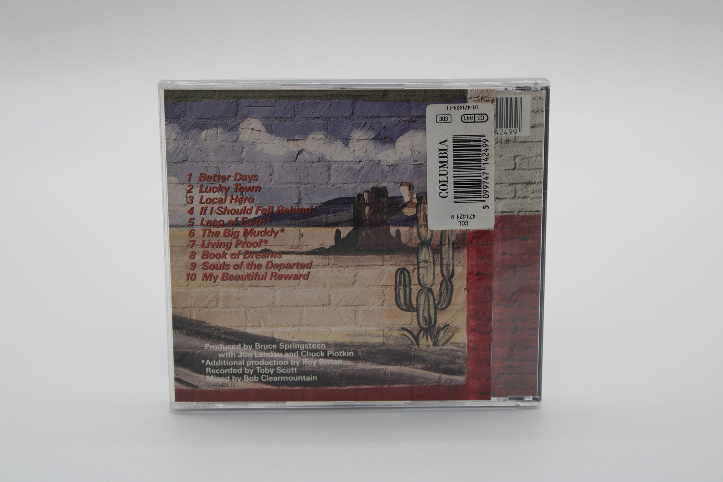 Bruce Springsteen TWO SEALED Human Touch & Lucky Town CDs Picture Disc Import Collectible