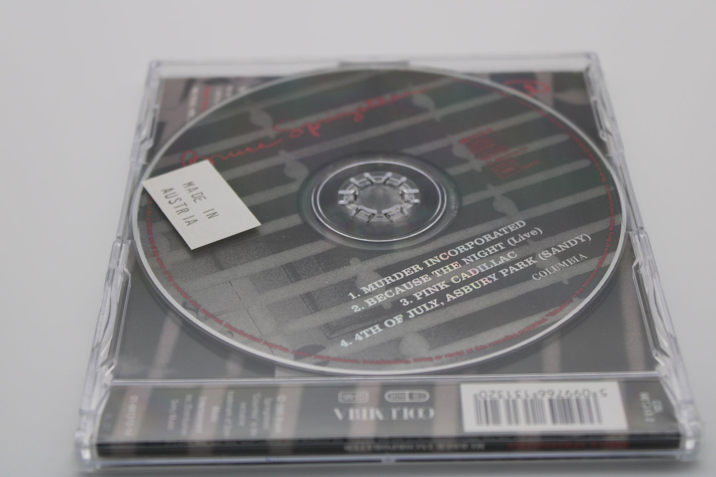 Bruce Springsteen SEALED CD/EP Murder Inc. 4-Song Import Collectible