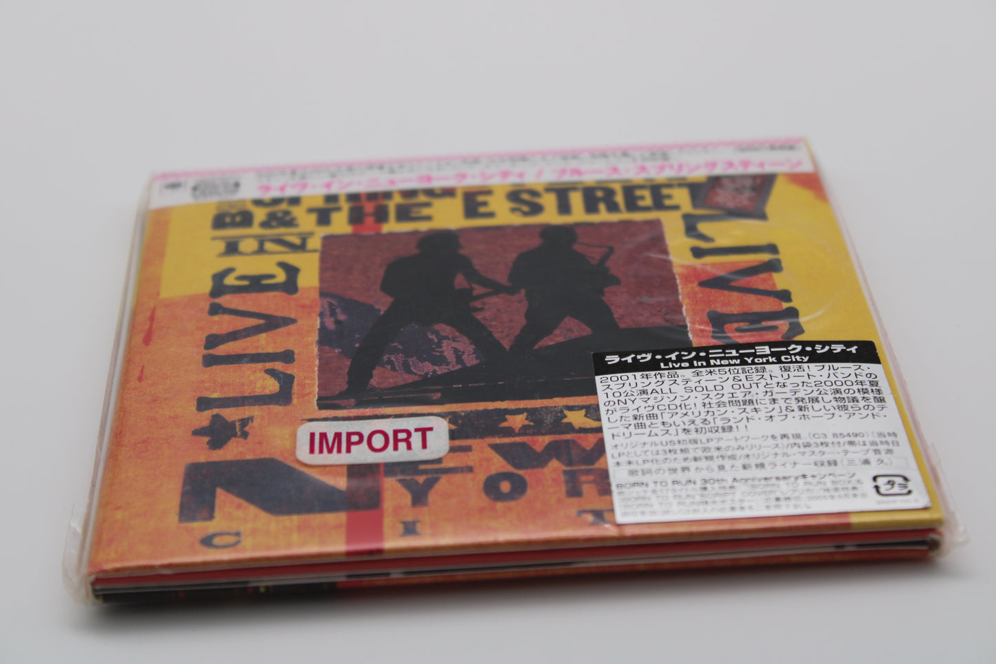 Bruce Springsteen SEALED "Live in New York City" CD/Japan Import Collectible
