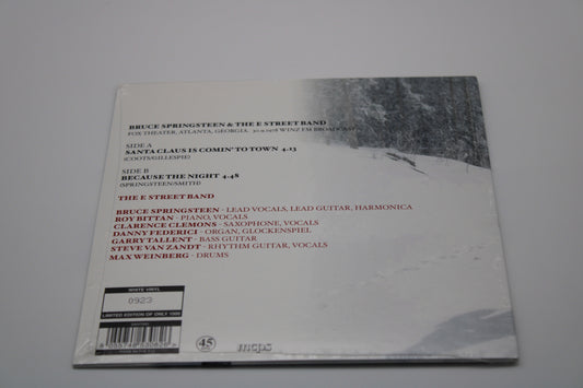 Bruce Springsteen SEALED 45/7" Santa Claus is Comin' to Town - Unofficial White color 45/7" with Picture Sleeve Ltd.& Numbered Collectible