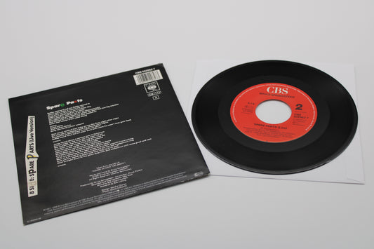 Bruce Springsteen 45 Record - Spare Parts + live version & beautiful Picture Sleeve