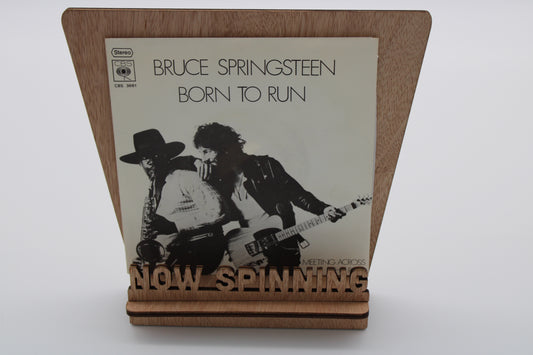 Bruce Springsteen  "Born to Run" with Picture Sleeve - 45 Record 7" Single 1976 German Import Original