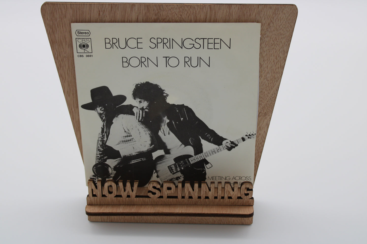 Bruce Springsteen "Born to Run" with Picture Sleeve - 45 Record 7" Single 1976 German Import Original