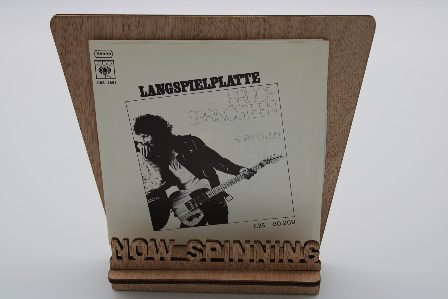 Bruce Springsteen "Born to Run" with Picture Sleeve - 45 Record 7" Single 1976 German Import Original