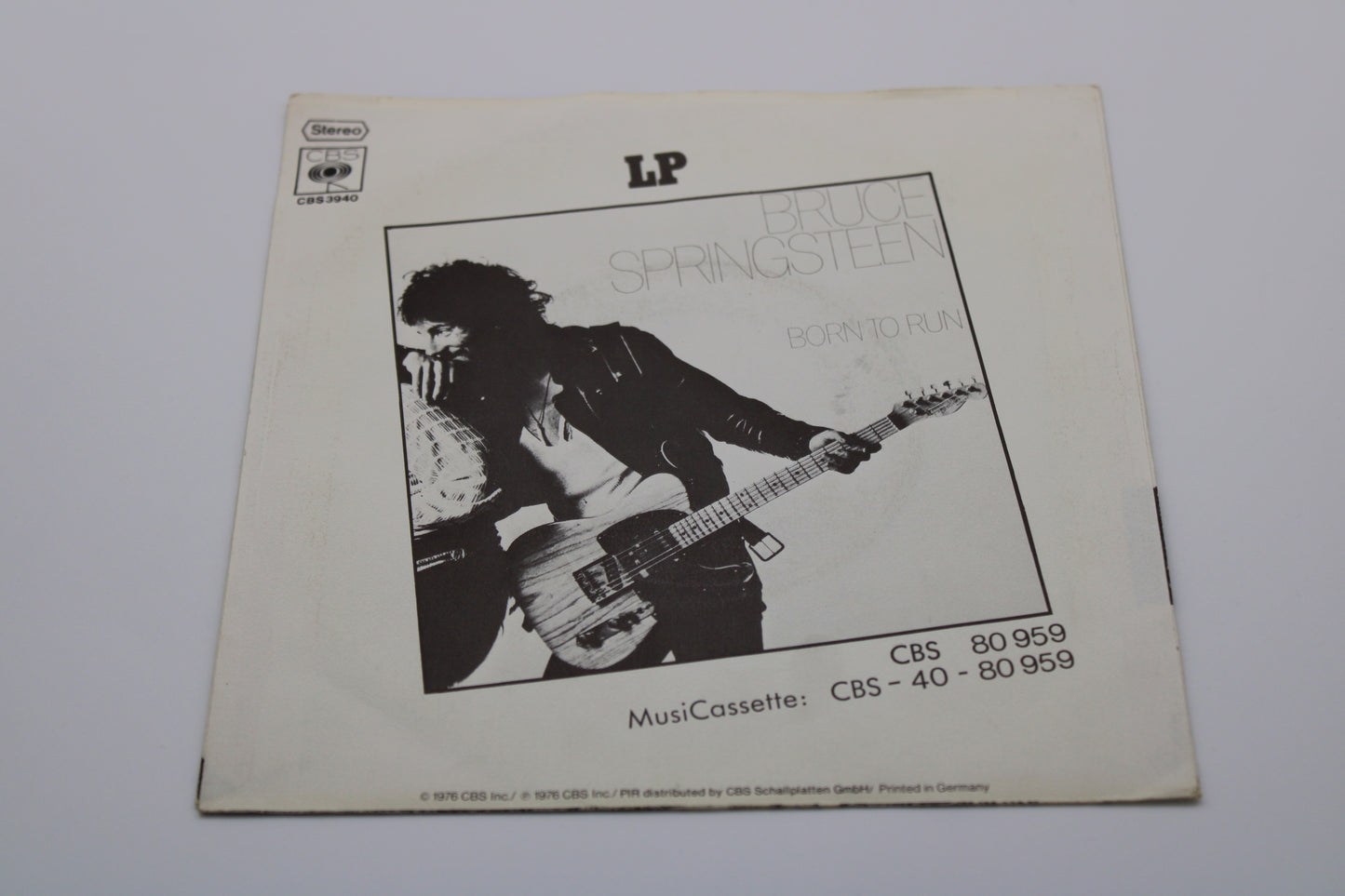 Bruce Springsteen 45 Record Tenth Avenue Freeze Out & She's the One 1976 German Import Collectible
