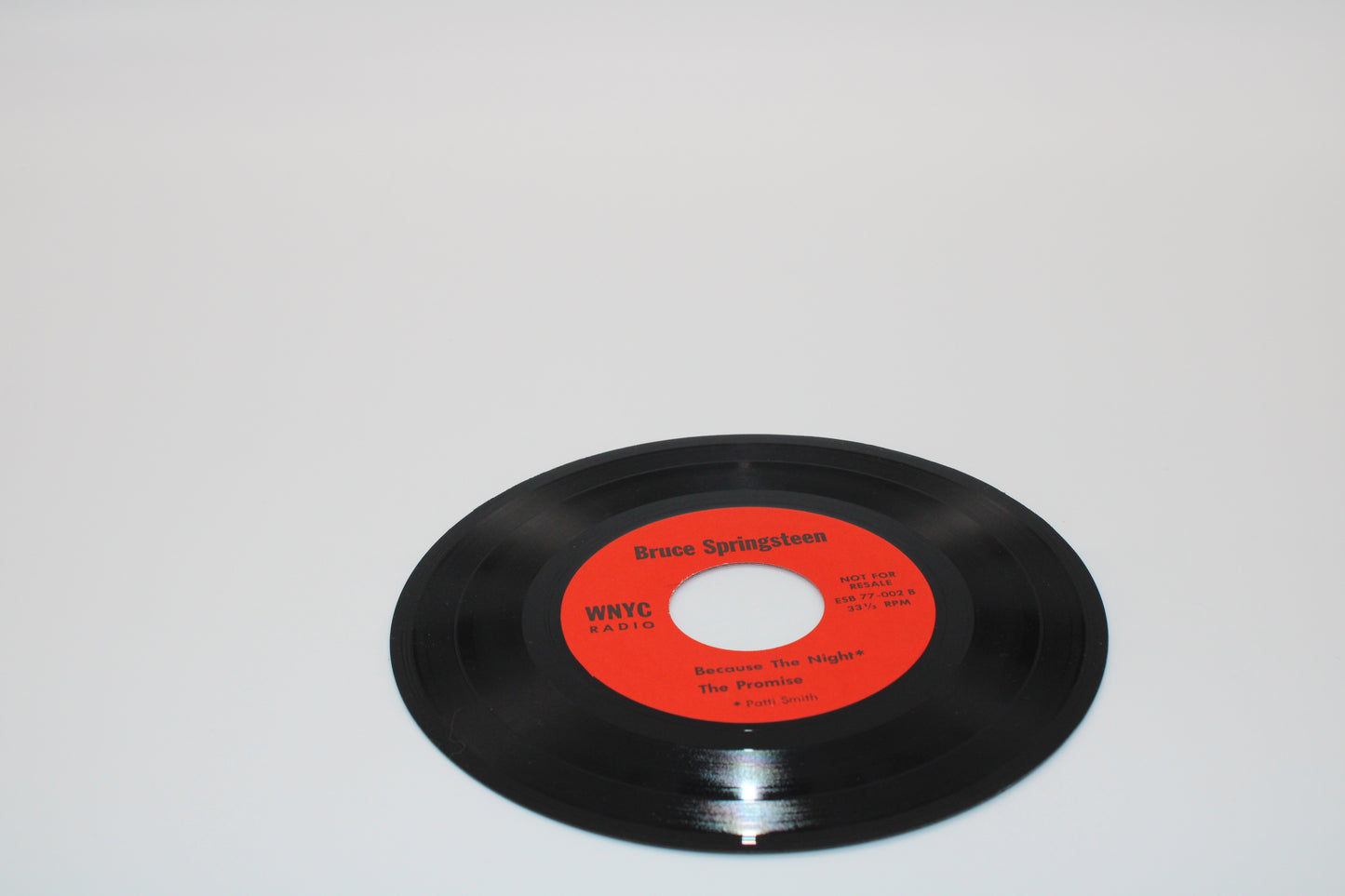 Bruce Springsteen Outside the Seven Eleven Store - 7" Unofficial Vinyl EP Live 1977 WNYC Radio