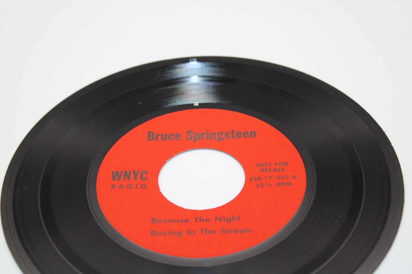 Bruce Springsteen Outside the Seven Eleven Store - 7" Unofficial Vinyl EP Live 1977 WNYC Radio